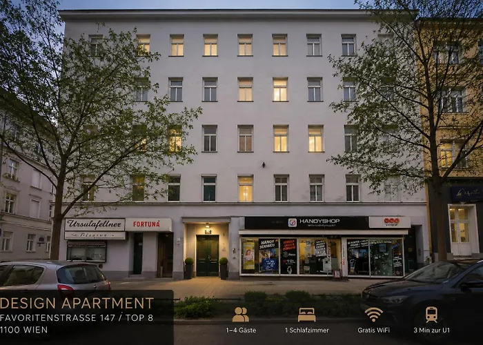 Design-apartment Mit Klimaanlage & Top-anbindung An Der U1 *